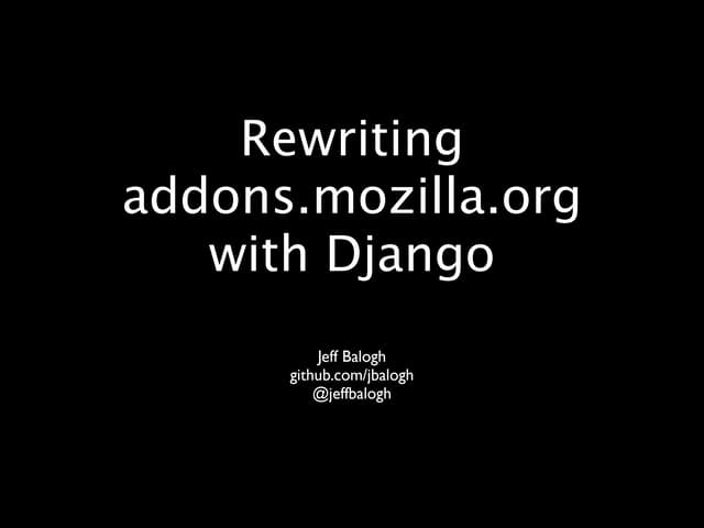 Djangocon