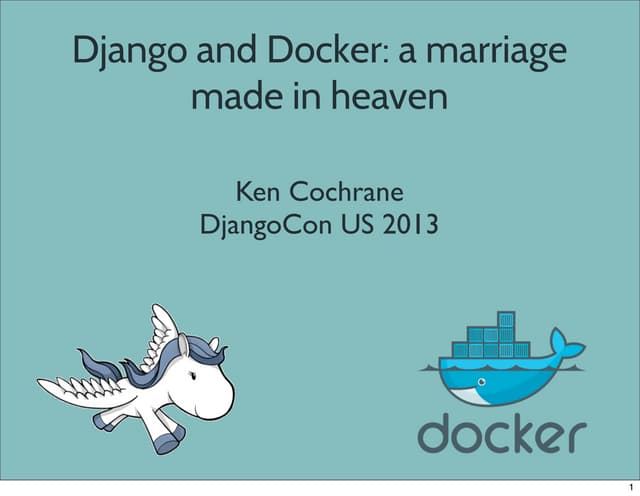 Django and Docker