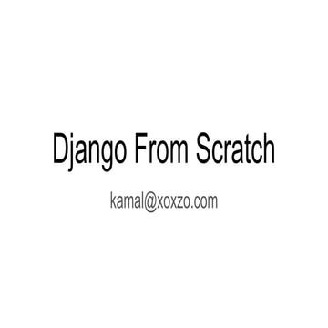 Django from scratch | PDF | Programming Languages | Computing
