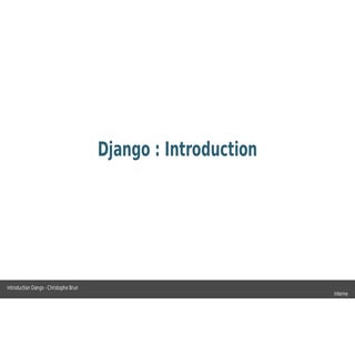 Django pres
