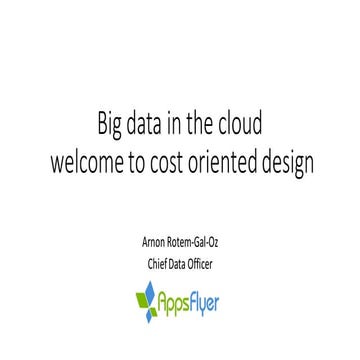 BDX 2016 - Arnon rotem gal-oz @ appsflyer