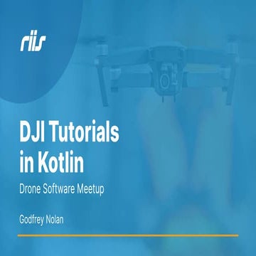 DJI Mobile SDK Tutorials in kotlin
