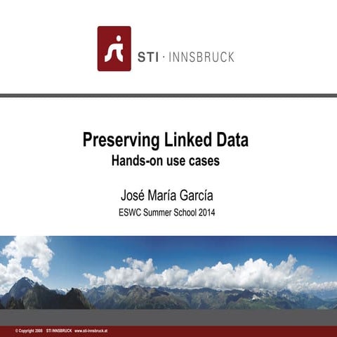 Wed garcia hands_on_d_bpedia preservation