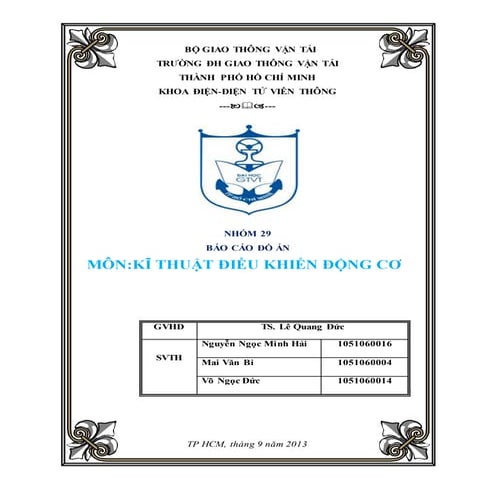 Đề tài: Điều khiển ổn định áp suất máy nén khí, HAY