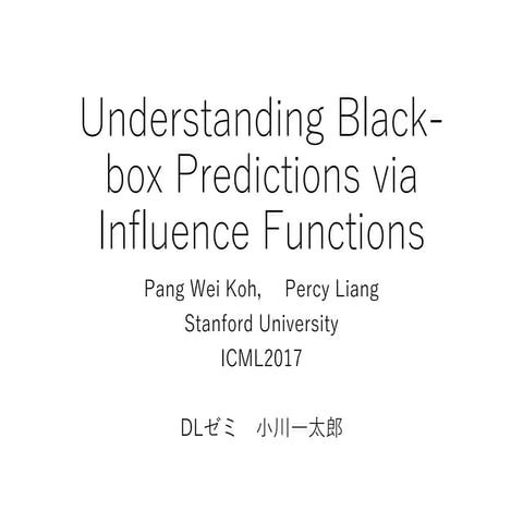 Understanding Blackbox Predictions via Influence Functions