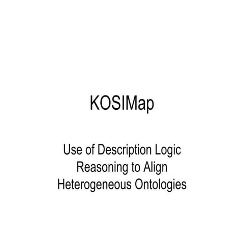 KOSIMap @ DL2010
