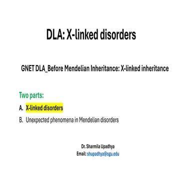X Chromosomal-linked Genetic disorders-360.pdf