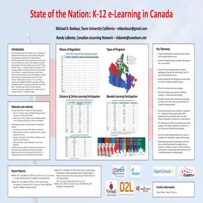 DLAC 2020 - State Of The Nation: K-12 e-Learning In Canada