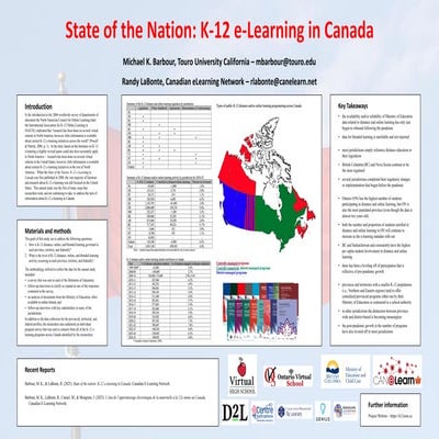 DLAC Ignite 2026 - State of the Nation: K-12 e-Learning in Canada | PDF