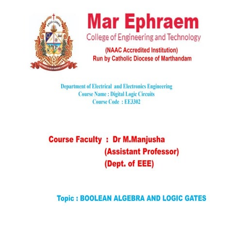 dlc  logic gates ppt.pptx, boolean algebraic and logic gates