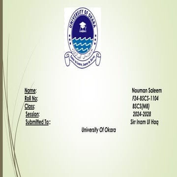 DLD Bounas Assignment IOT.pdf by nouman saleem