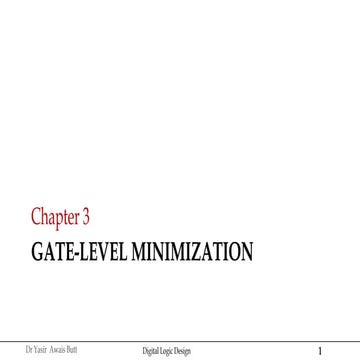 Digital Logic Design presentation DLD Chap03 - Gate Lvl Min.pptx
