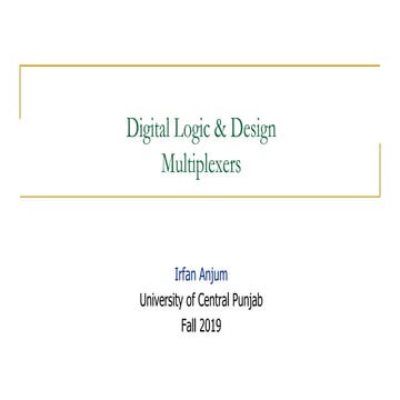 DLD Lec 8 multiplexers.pptx