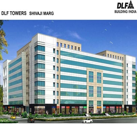 Shops and office in Dlf towers, Shivaji Marg, New Delhi