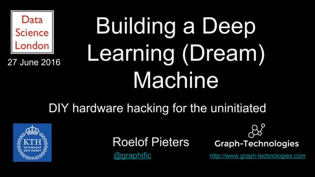 Building a Deep Learning (Dream) Machine