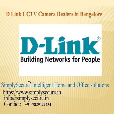 D LINK  CCTV CAMERA  DEALERS IN BANGLORE 