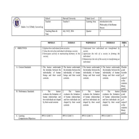 Detailed Lesson Plan in Introduction to Philosophy of the Human Person.docx
