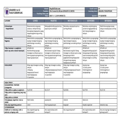 Dll araling panlipunan 3 q1_w5