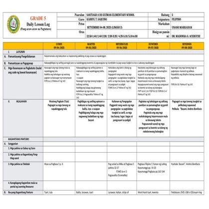 DLL_FILIPINO 5_Q1_W2.docx Christian_arenas | DOCX