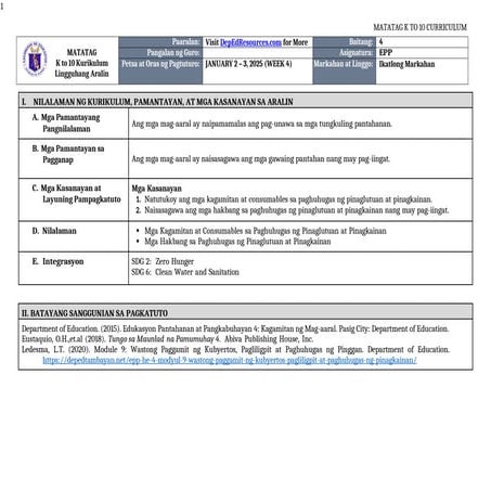 DAILY LESSON LOG IN MATATAG EDUKASYON PP 4 Q3 W4.docx