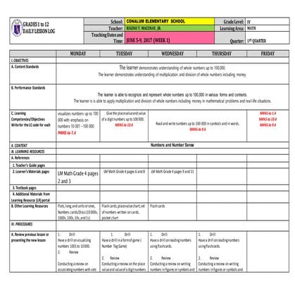 Dll math 4 q1_w1 (june  5-9, 2017)