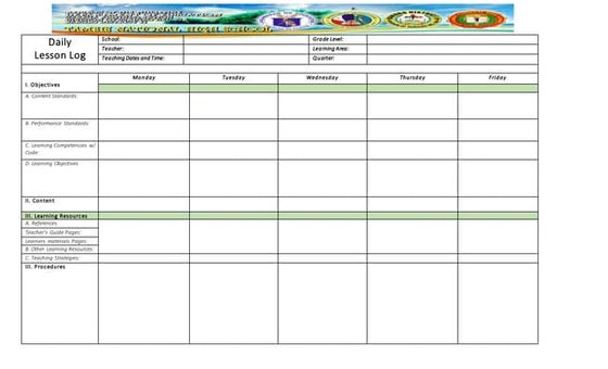 LAC Plan Sample to be used during LAC session | DOCX | Education