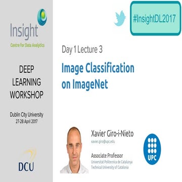 Image Classification on ImageNet (D1L3 Insight@DCU Machine Learning Workshop ...