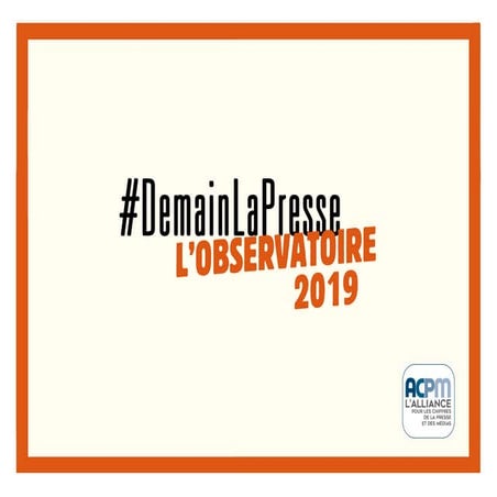 ACPM Observatoire 2019