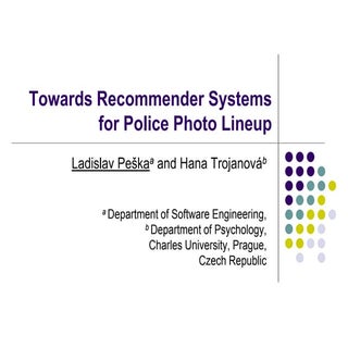 Towards Recommender Systems for Pol...