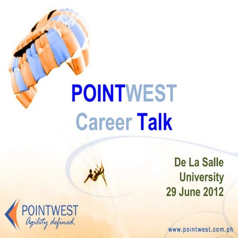 POINTWEST Careers