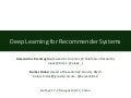 Deep Learning for Recommender Systems RecSys2017 Tutorial 