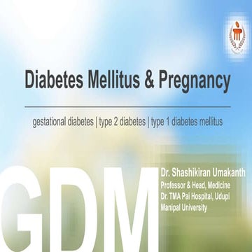 Diabetes in Pregnancy