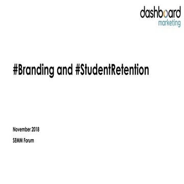 SEMM Forum 2018 Presentation