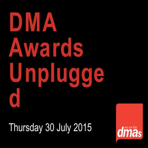 DMA Awards unplugged - 30 July 2015