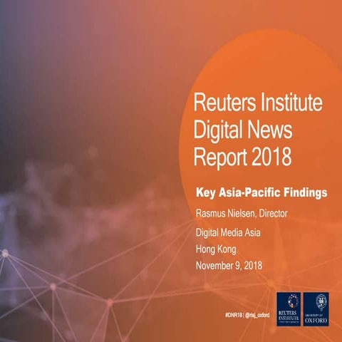 Digital News Report - Key Findings - Asia-Pacific