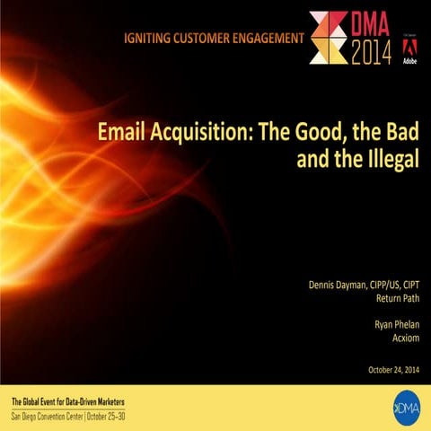 DMA 2014 Post Conference Email Certificaiton