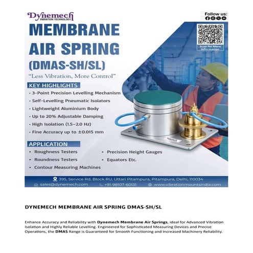 Inertial Mass and Pneumatic Air Isolators in Cradle CMM Vibration ...