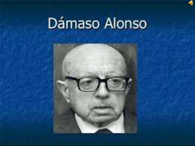 Dámaso alonso