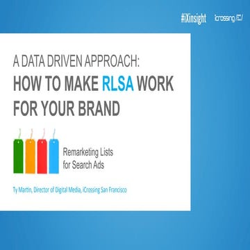 Audience-Based Search Targeting: How Google RLSA Can Work for Your Brand