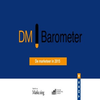 DM Barometer - De marketeer in 2015