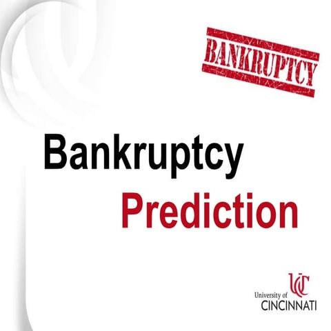 Bankruptcy detection
