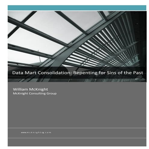 Data mart consolidation
