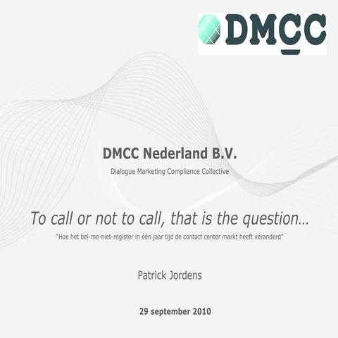 Dmcc presentatie deloitte