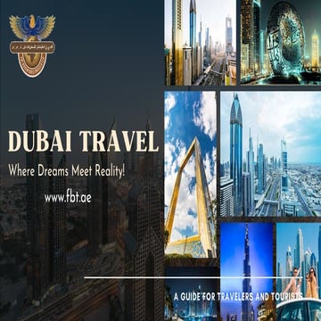 Destination Management Company in Dubai | PDF