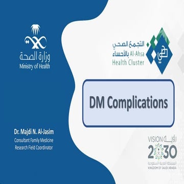 DM Complications DrMajdi