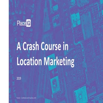 A Crash Course in Location Marketing