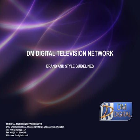 Dm digital TV brand guidelines