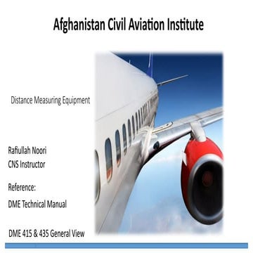 Comprehensive Overview of Distance Measuring Equipment (DME) 415 & 435 ...