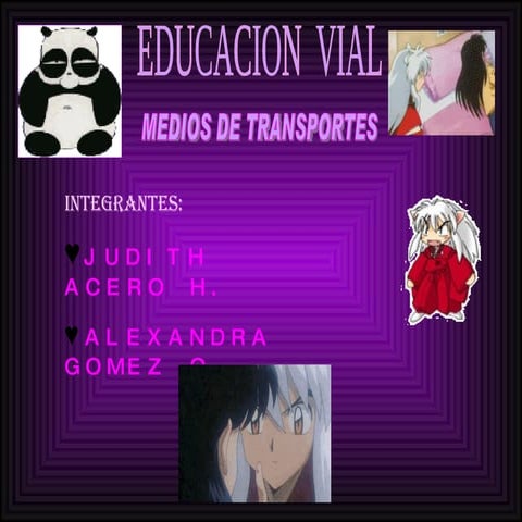 MEDIOS DE TRANSPORTE