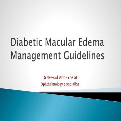 DME Management Guidelines
